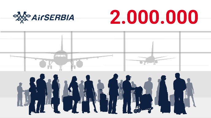 Prevezen dvomilioniti putnik